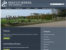 Tablet Screenshot of holtcpschool.com